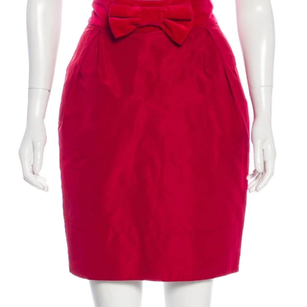 red valentino skirt